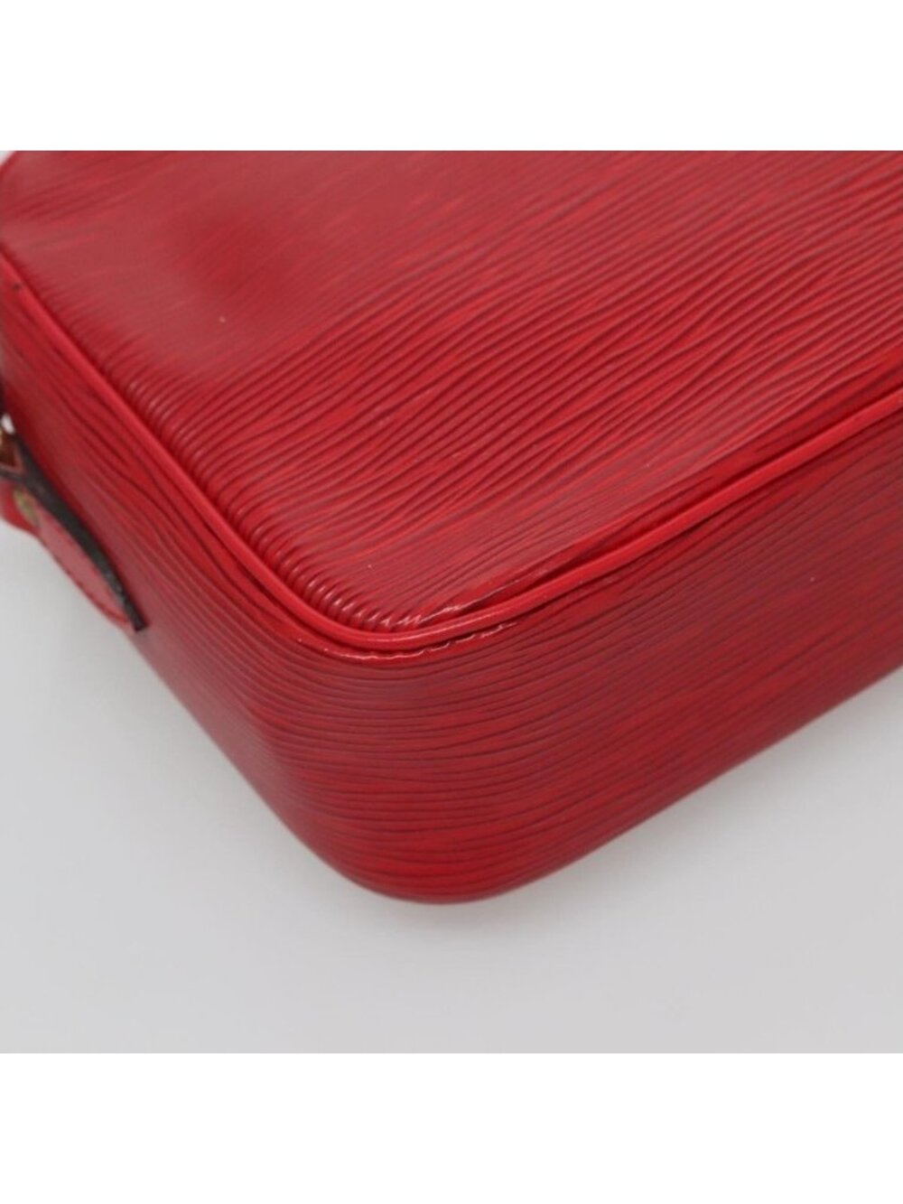 Authentic LOUIS VUITTON Epi Trocadero 23 Shoulder Bag Red M52307 LV - Picture 5 of 16